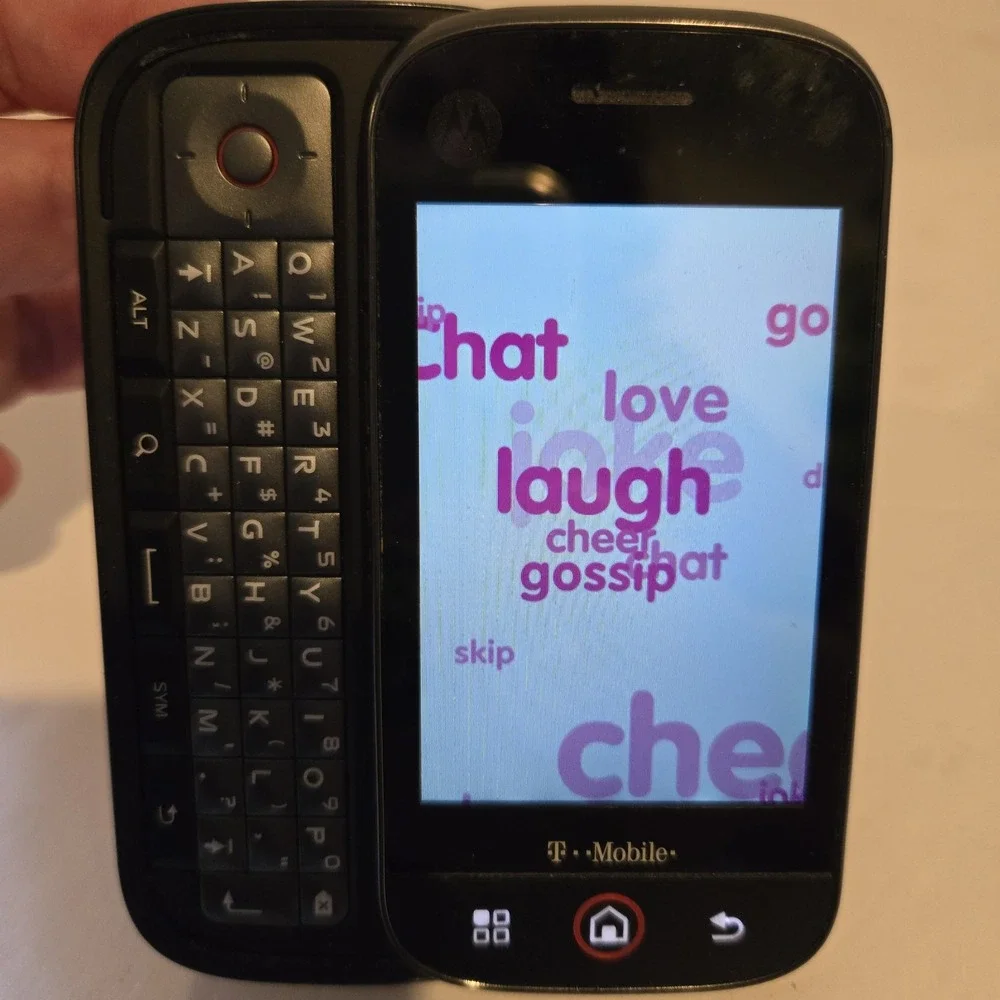 Android Motorola Cliq MB200 Camera WIFI QWERTY‎ Keyboard 3G GSM Original